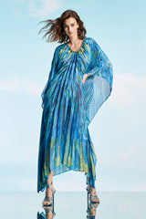 Oceanic Phoenix Batwing Kaftan