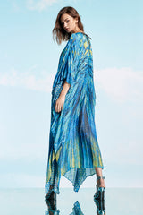 Oceanic Phoenix Batwing Kaftan