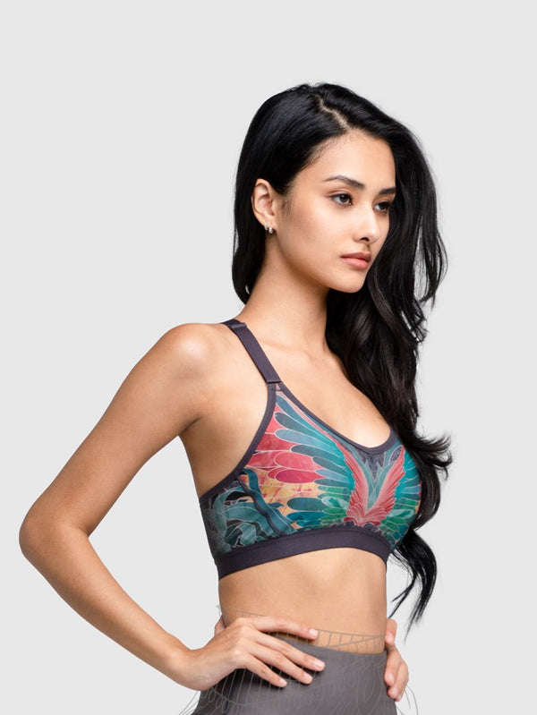Buy Fitolym Sports Bras for Women/Girls Full Coverage Padded