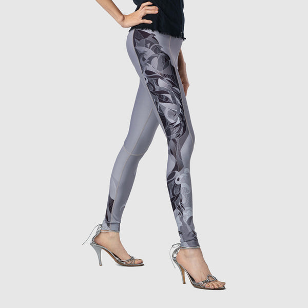 ZFLL Leggings,Fashion Women Leggings Slim High Waist Elasticity Leggings  Leopard Printing Leggins Woman Pants Cotton Leggings,Pure Black,XL :  : Clothing, Shoes & Accessories